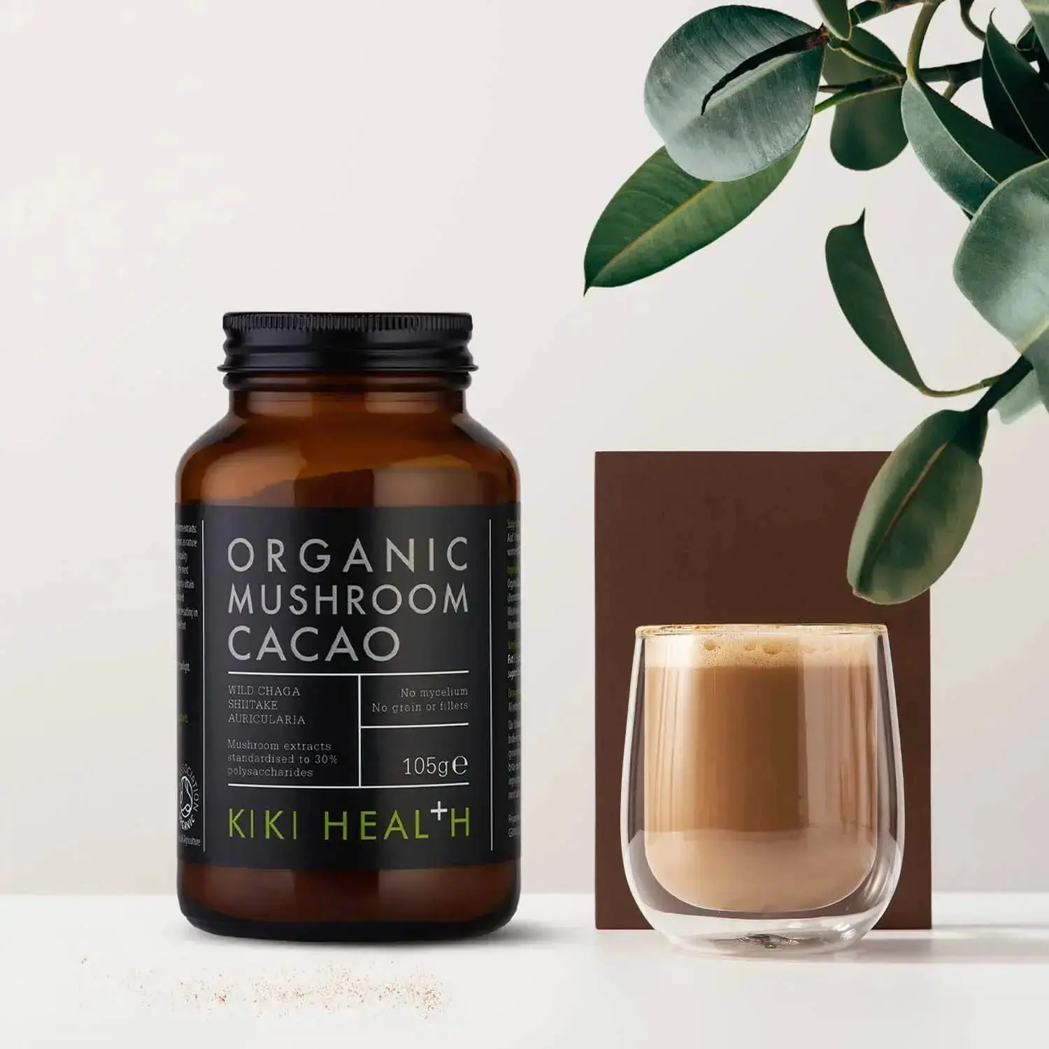 Organic Mushroom Cacao | 105g | KIKI HEALTH - Image 7