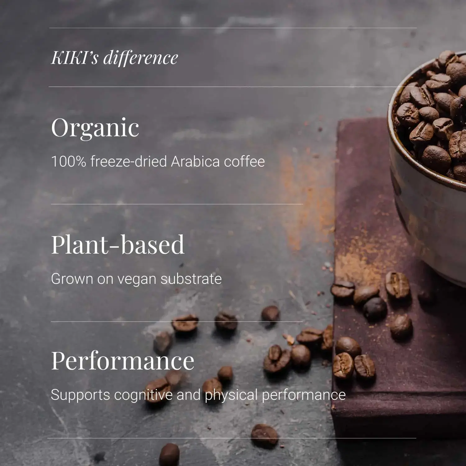 Organic Mushroom Coffee | 75g | KIKI HEALTH - Image 4